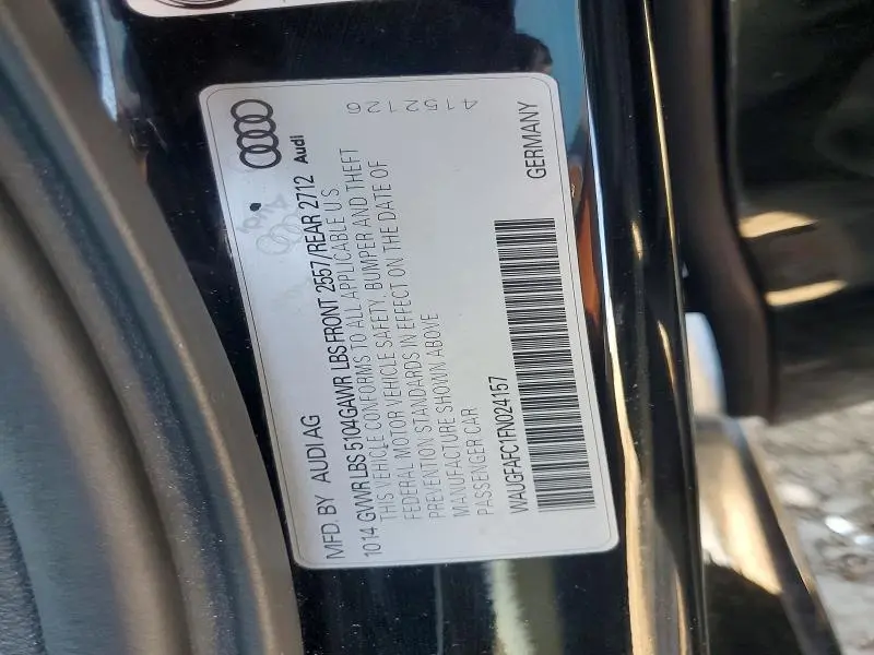 2015 AUDI A6 PREMIUM PLUS  