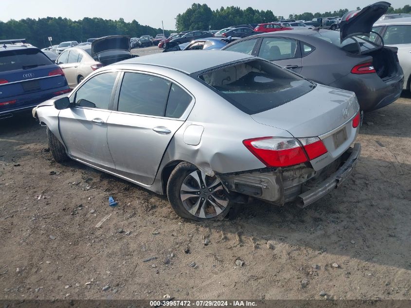 2013 HONDA ACCORD LX