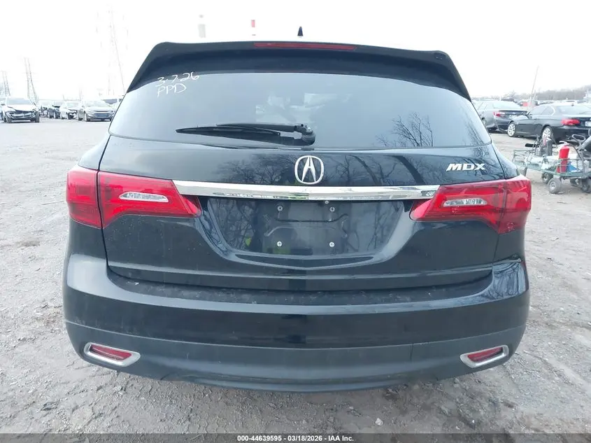 2016 ACURA MDX ACURAWATCH PLUS PACKAGE