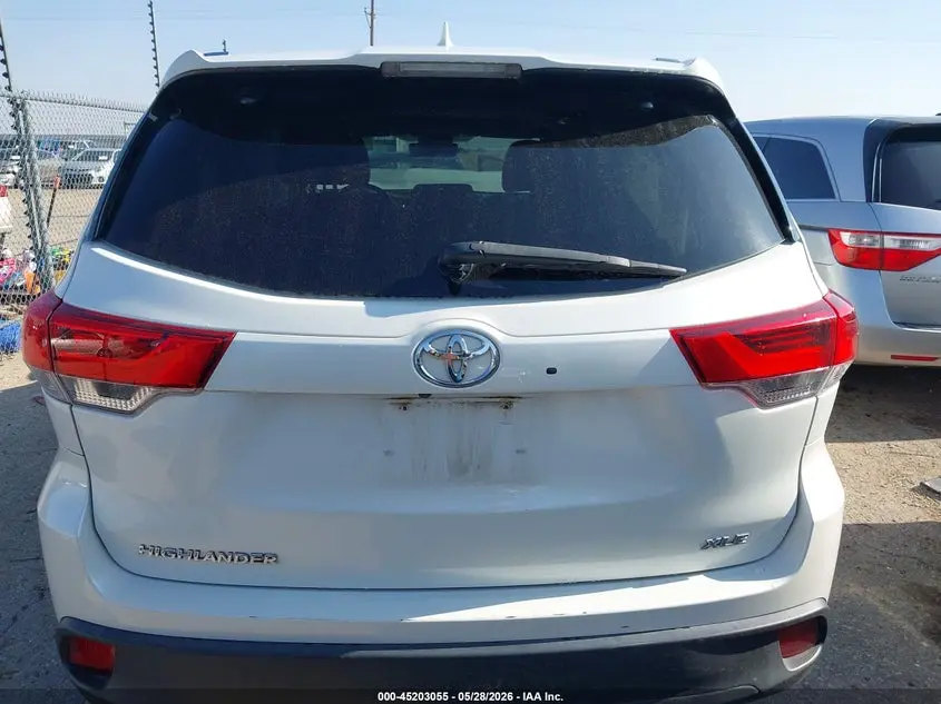 2019 TOYOTA HIGHLANDER XLE