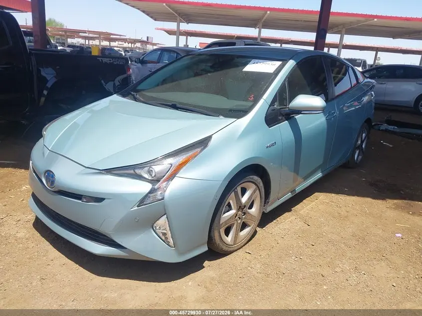 2017 TOYOTA PRIUS THREE TOURING