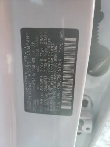 2021 HYUNDAI TUCSON LIMITED  