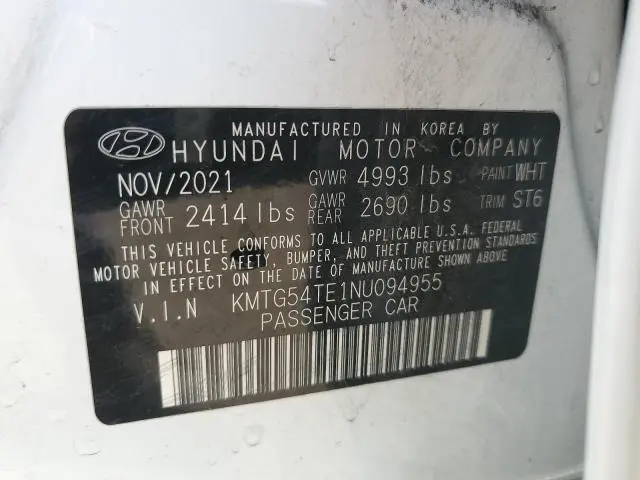 2022 GENESIS G70 BASE  