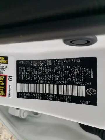 2025 TOYOTA CAMRY XSE  