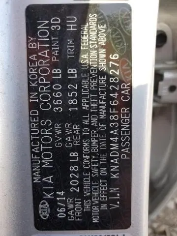 2015 KIA RIO LX  
