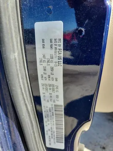 2016 CHRYSLER TOWN & COUNTRY TOURING  