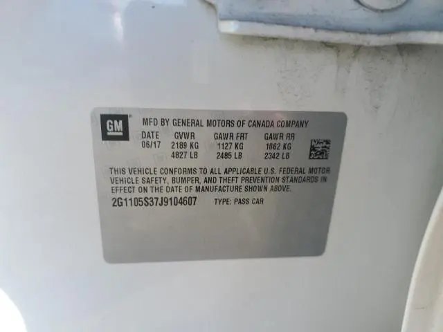 2018 CHEVROLET IMPALA LT  