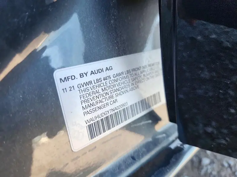 2022 AUDI A3 PREMIUM PLUS  