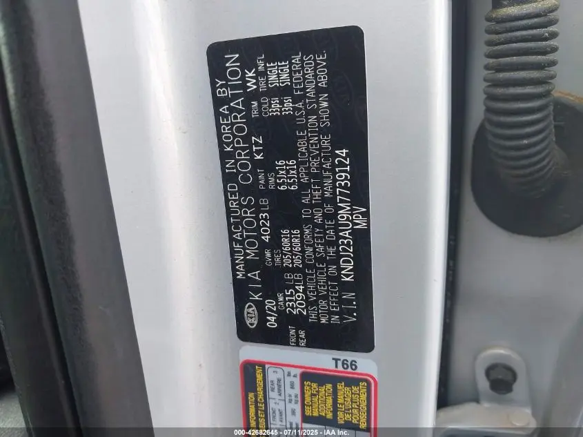 2021 KIA SOUL S