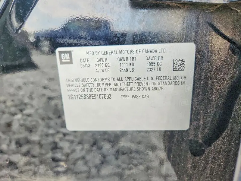2014 CHEVROLET IMPALA LT  