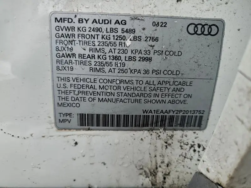 2023 AUDI Q5 PREMIUM PLUS 45  