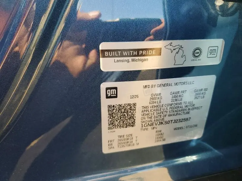 2026 CHEVROLET TRAVERSE Z71  