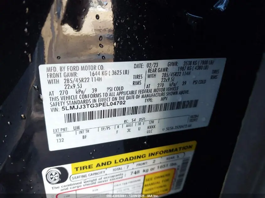 2023 LINCOLN NAVIGATOR BLACK LABEL L