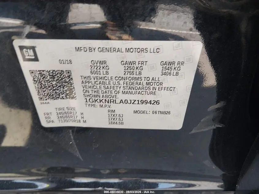 2018 GMC ACADIA SLE-1