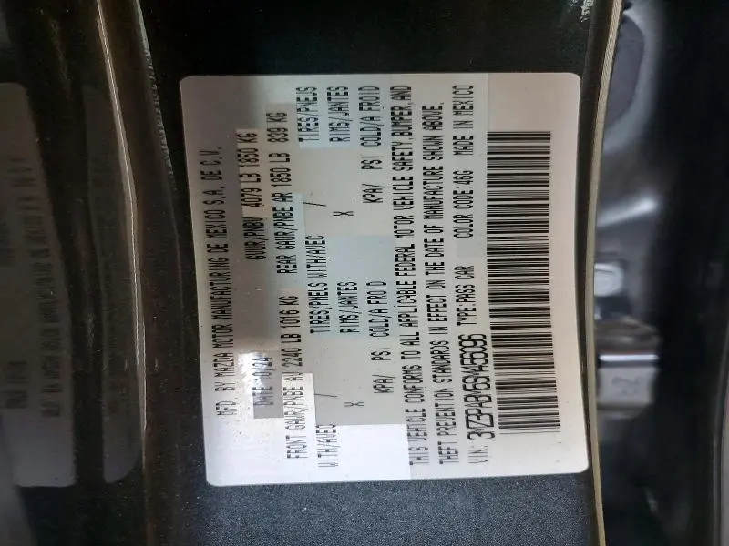 2025 MAZDA 3 SELECT SPORT  