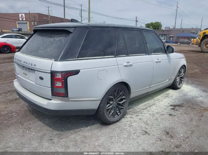 2017 LAND ROVER RANGE ROVER 5.0L V8 SUPERCHARGED
