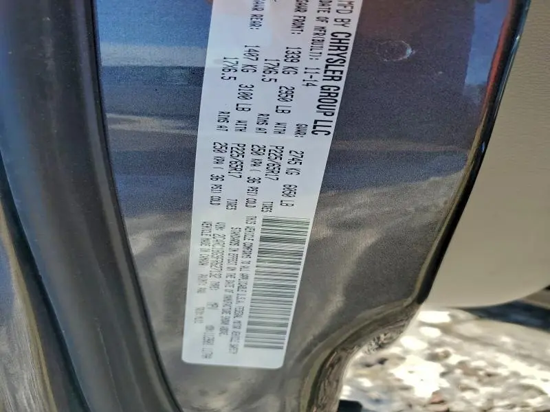 2015 CHRYSLER TOWN & COUNTRY TOURING  