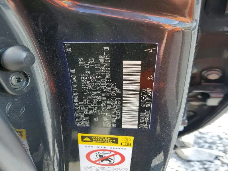 2011 LEXUS RX 350 BASE  