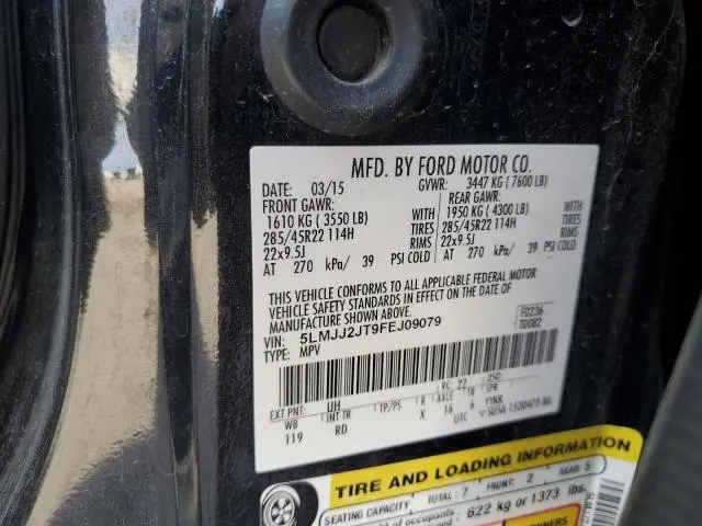 2015 LINCOLN NAVIGATOR   