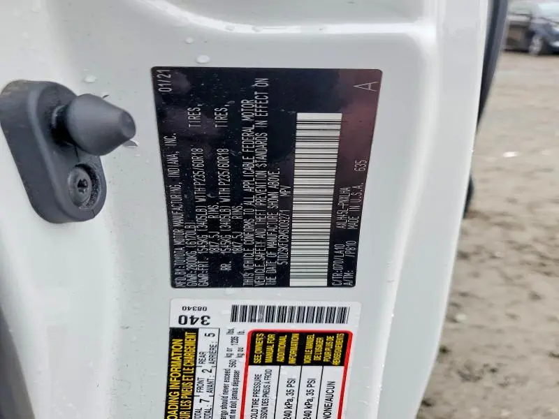 2021 TOYOTA SIENNA LIMITED  