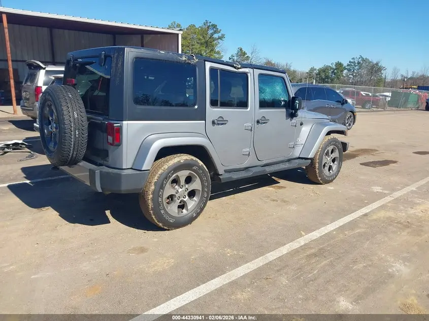 2018 JEEP WRANGLER JK UNLIMITED SAHARA 4X4
