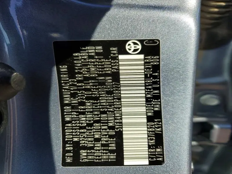 2024 TOYOTA COROLLA LE  