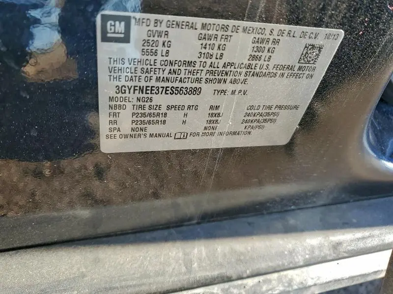 2014 CADILLAC SRX LUXURY COLLECTION  