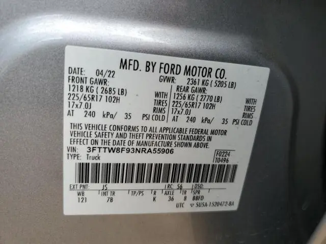 2022 FORD MAVERICK XL  