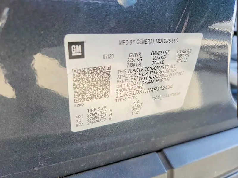 2021 GMC YUKON DENALI  