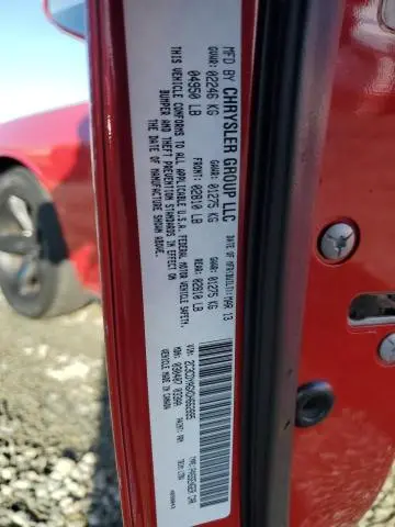 2013 DODGE CHALLENGER SXT  