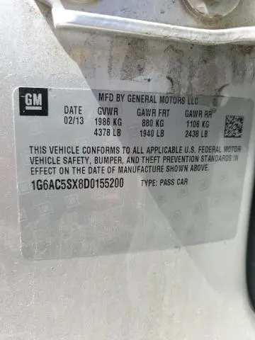 2013 CADILLAC ATS PERFORMANCE  