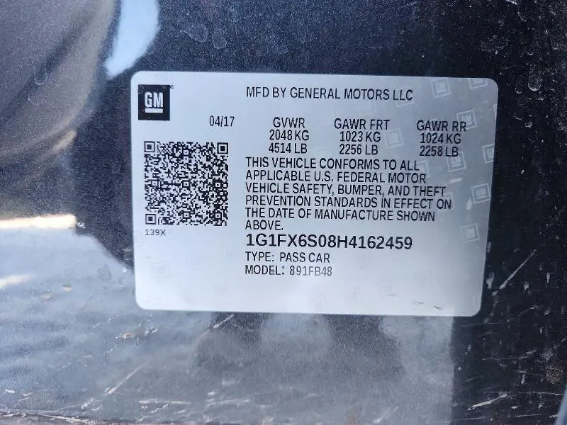 2017 CHEVROLET BOLT EV PREMIER  