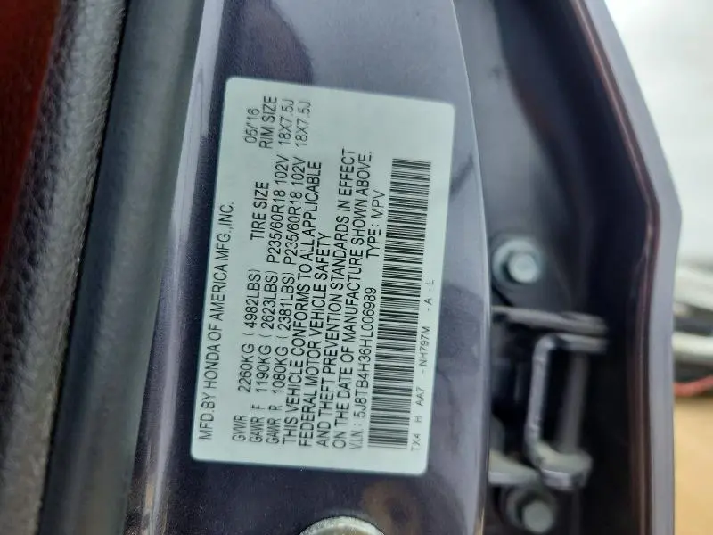 2017 ACURA RDX   