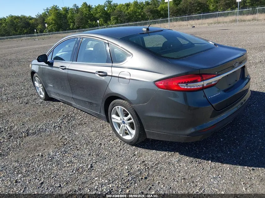 2018 FORD FUSION HYBRID S