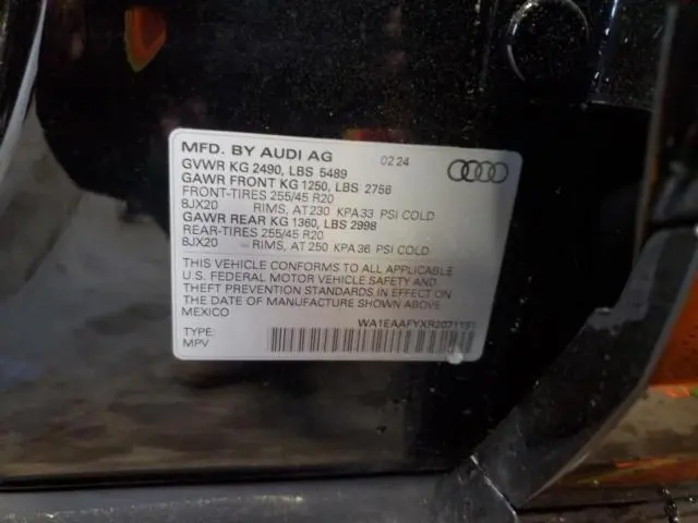 2024 AUDI Q5 PREMIUM PLUS 45  