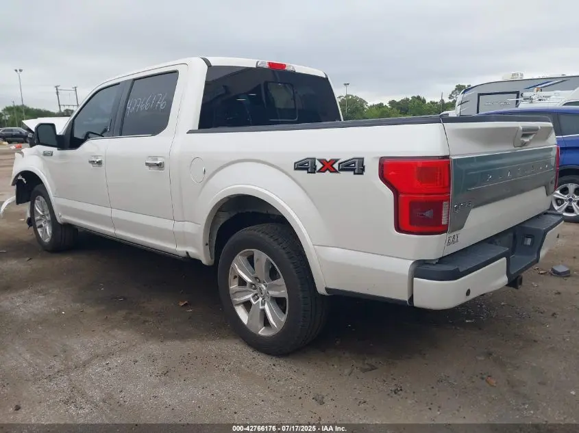 2018 FORD F-150 PLATINUM