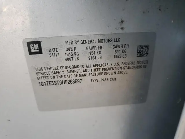 2017 CHEVROLET MALIBU LT  