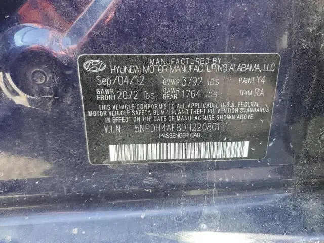 2013 HYUNDAI ELANTRA GLS  