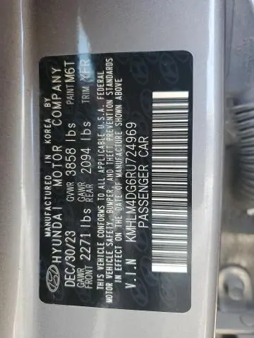 2024 HYUNDAI ELANTRA SEL  