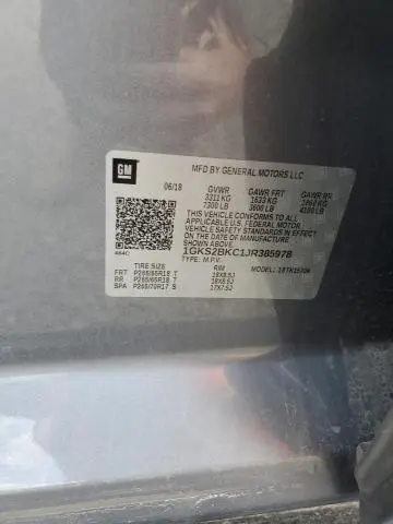 2018 GMC YUKON SLT  
