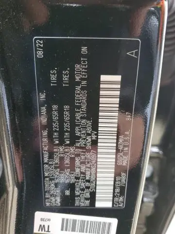 2022 TOYOTA HIGHLANDER XLE  