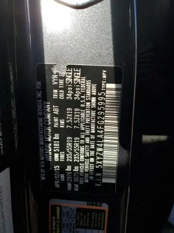 2015 HYUNDAI SANTA FE SPORT   