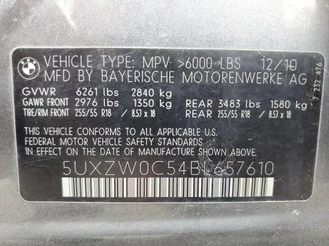 2011 BMW X5 XDRIVE35D  