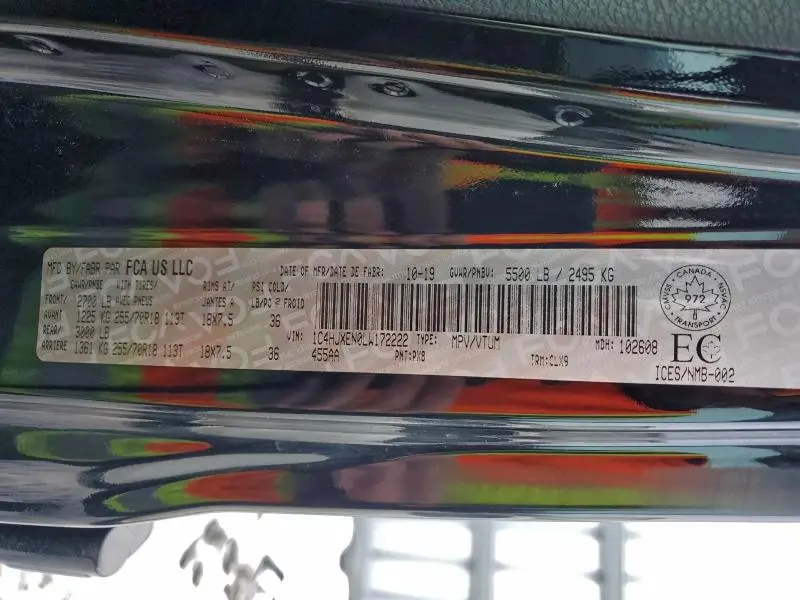 2020 JEEP WRANGLER UNLIMITED SAHARA  