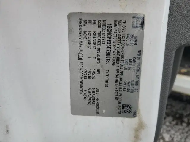 2013 CHEVROLET SILVERADO C1500  