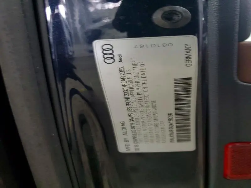 2018 AUDI A4 PREMIUM  