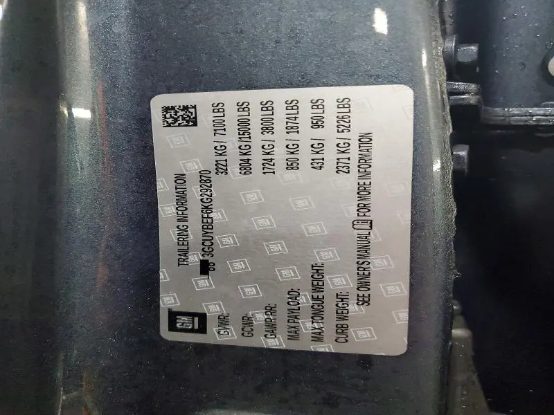 2019 CHEVROLET SILVERADO K1500 CUSTOM  