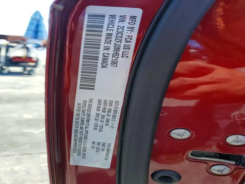 2021 DODGE CHALLENGER R  