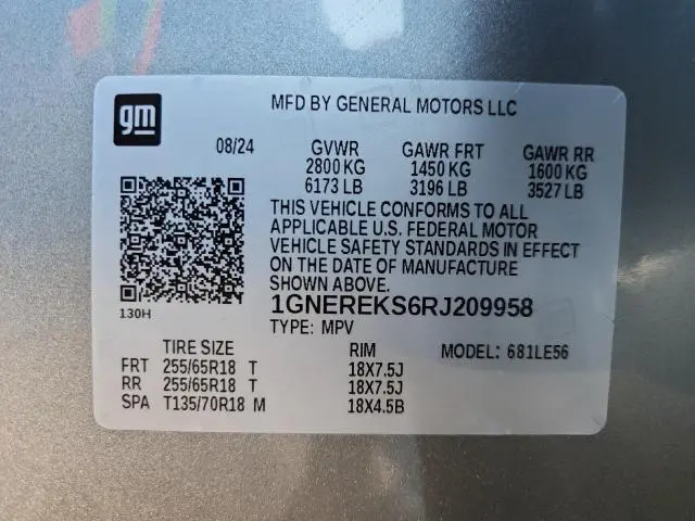 2024 CHEVROLET TRAVERSE LS  