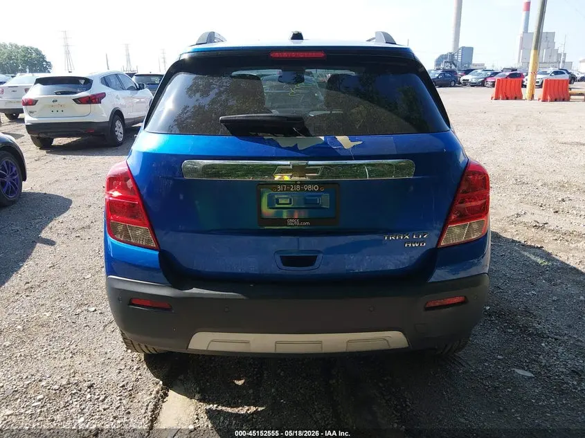 2016 CHEVROLET TRAX LTZ